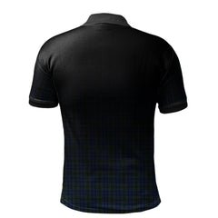 Clan Cockburn Blue Tartan Polo Shirt - Alba Celtic Style NZ70 Cockburn Blue Tartan Tartan Polo