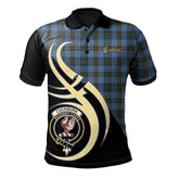 Clan Cockburn Modern Tartan Polo Shirt - Believe In Me Style BU14 Cockburn Modern Tartan Tartan Polo