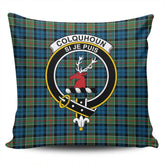 Clan Colquhoun Ancient Tartan Crest Pillow Cover TF56 Clan Colquhoun Tartan Today