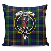 Clan Colquhoun Modern Tartan Crest Pillow Cover JB17 Clan Colquhoun Tartan Today
