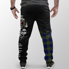 Clan Colquhoun Modern Tartan Crest Jogger Sweatpants Alba Celtic Style UI90 Clan Colquhoun Tartan Today