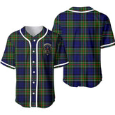 Clan Colquhoun Tartan Unisex Baseball Jersey NY37HI78 Clan Colquhoun Tartan Today