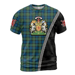 Personalized Clan Colquhoun Ancient Tartan Shirt with Scotland Coat of Arms & Custom Name YN55