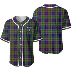 Clan Colville Tartan Unisex Baseball Jersey VU11TM80 Clan Colville Tartan Today