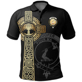 Clan Cooper Clan Unisex Polo Shirt - Celtic Tree Of Life VW72 Cooper Tartan Tartan Polo