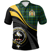 Clan Cranstoun Tartan Polo Shirt - Royal Coat Of Arms Style DC55 Cranstoun Tartan Tartan Polo