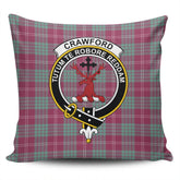 Clan Clan Crawford Ancient Tartan Crest Pillow Cover JV55 Clan Crawford Tartan Today