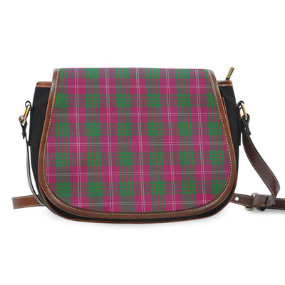 Clan Crawford Tartan Saddle Handbags