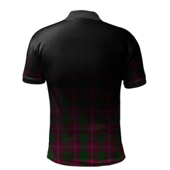 Clan Crawford Tartan Polo Shirt - Alba Celtic Style HF54 Crawford Tartan Tartan Polo