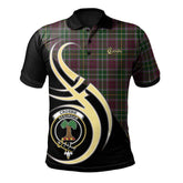 Clan Crosbie Tartan Polo Shirt - Believe In Me Style VM18 Crosbie Tartan Tartan Polo