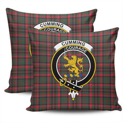 Clan Cumming Hunting Modern Tartan Crest Pillow Cover HQ25 Clan Cumming Tartan Today