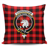 Clan Cunningham Modern Tartan Crest Pillow Cover IW77 Clan Cunningham Tartan Today