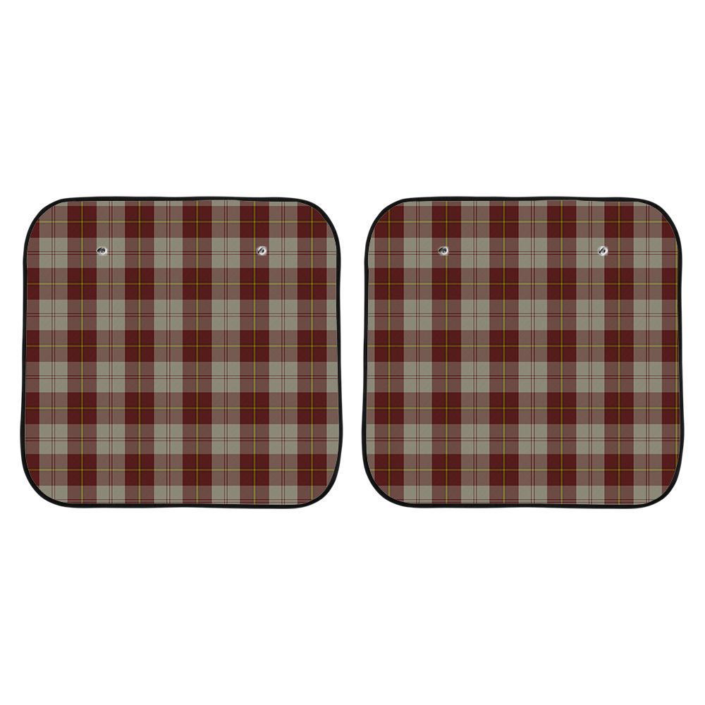 Clan Cunningham Burgundy Dancers Tartan Sun Shade 2 Pieces EZ75 Clan Cunningham Tartan Today