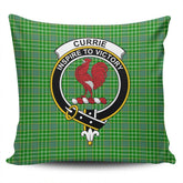 Clan Currie Tartan Crest Pillow Cover VH47 Clan Currie Tartan Today