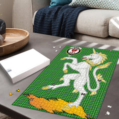 Clan Currie Tartan Crest Unicorn Scotland Jigsaw Puzzles Gift For Family OL30 Clan Currie Tartan Today