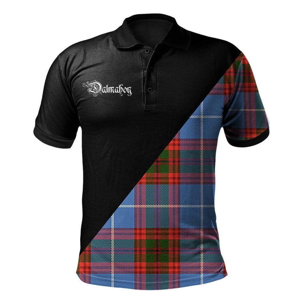 Clan Dalmahoy Clan - Military Polo Shirt XO53 Dalmahoy Tartan Tartan Polo