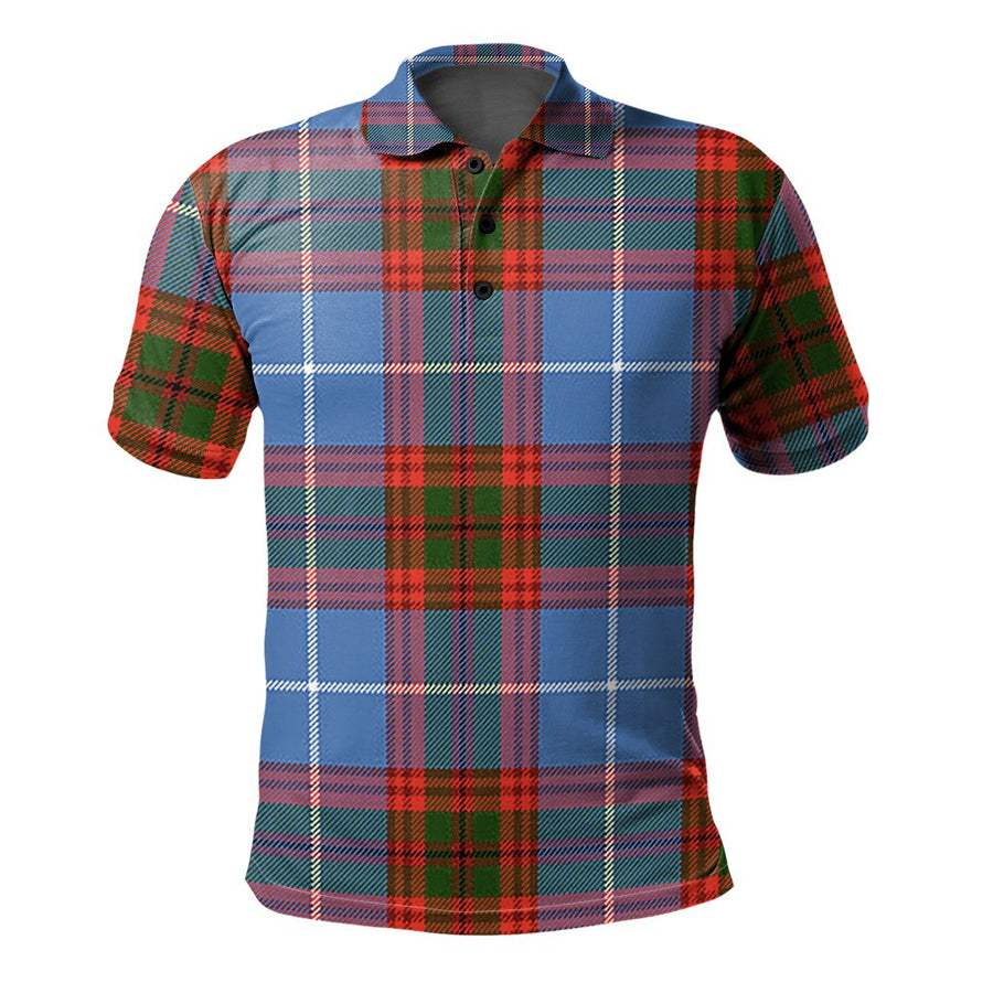 Clan Dalmahoy Tartan Polo Shirt VX47 Dalmahoy Tartan Tartan Polo