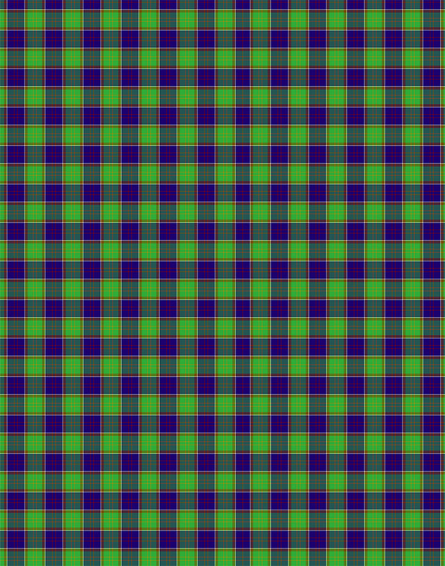 Dalrymple tartan swatch