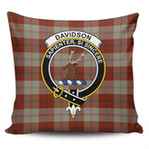 Clan Davidson Dress Dancers Tartan Crest Pillow Cover YM40 Clan Davidson Tartan Today