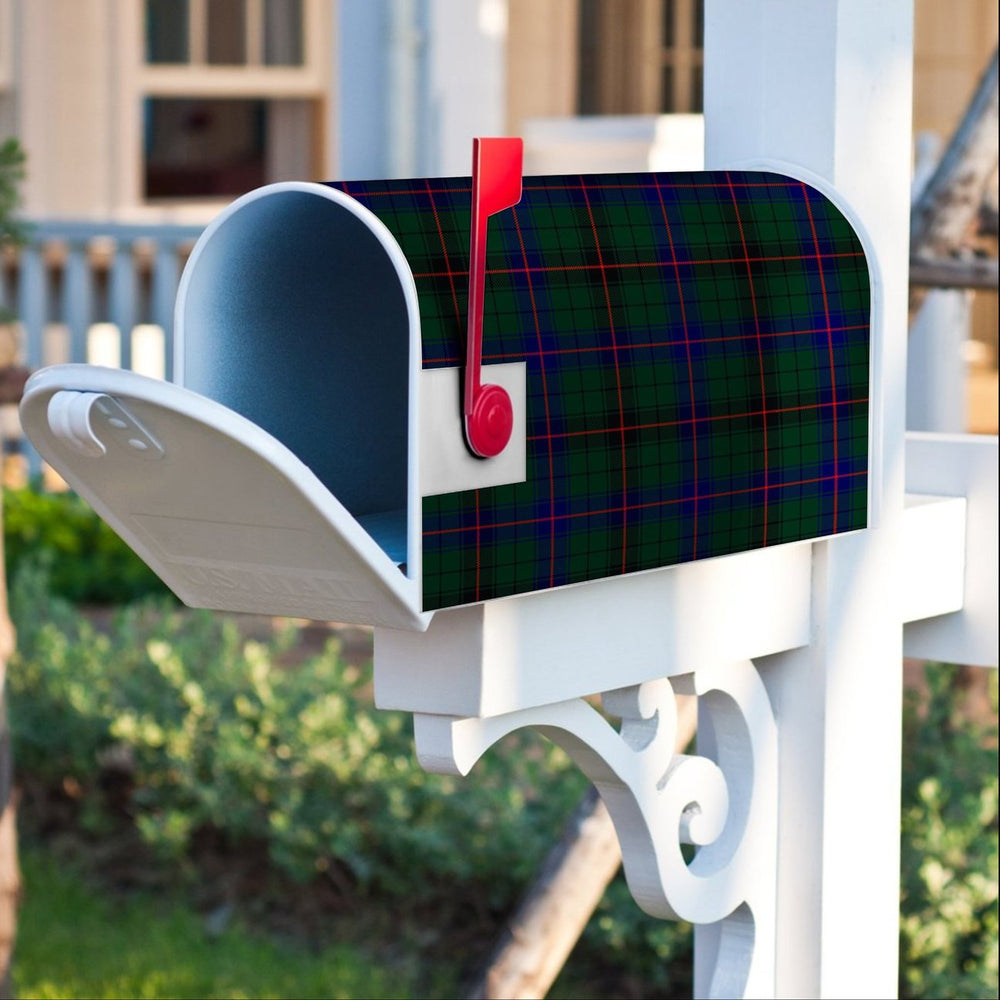 Clan Davidson Modern Tartan Crest Mailbox BD54 Clan Davidson Tartan Today