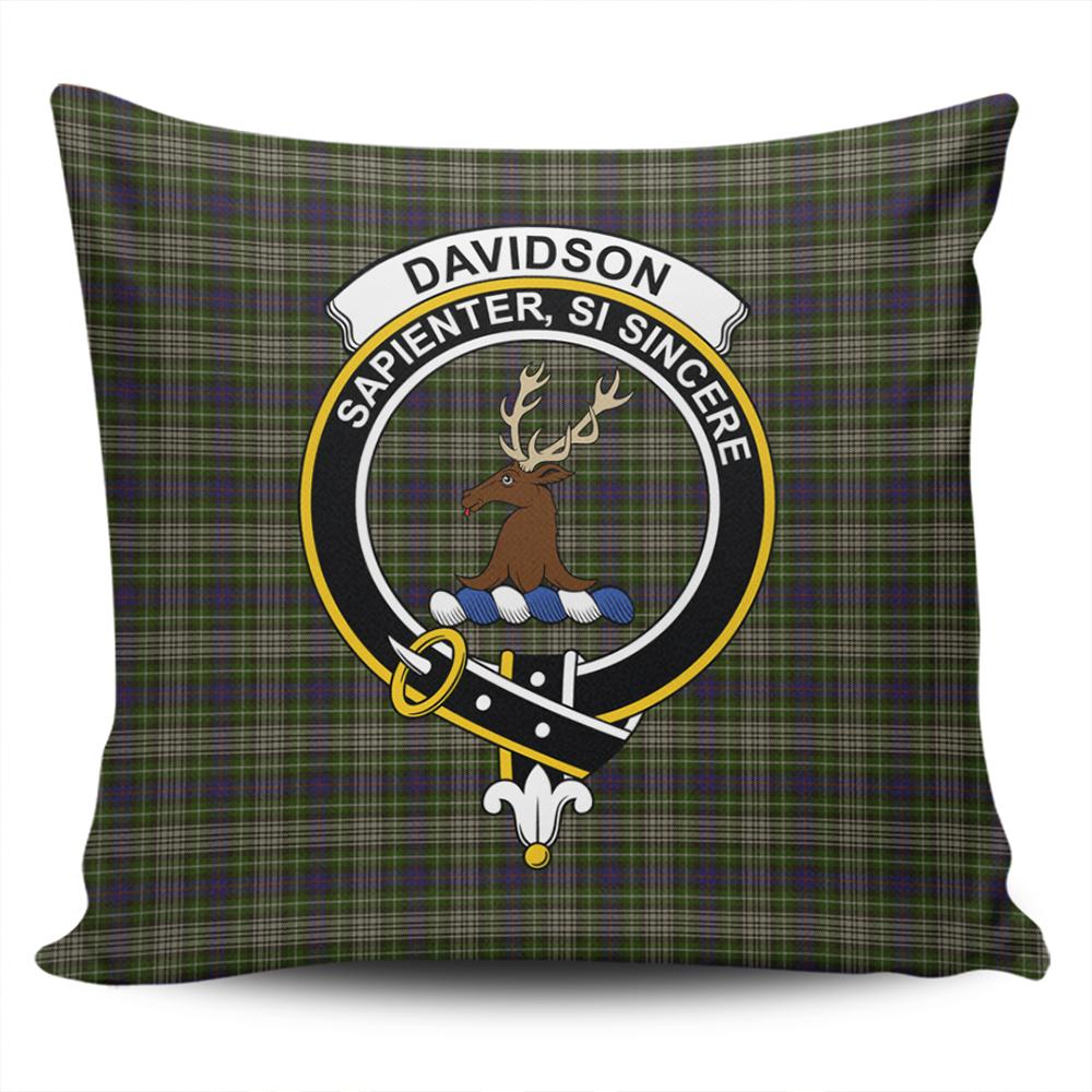 Clan Davidson Tulloch Dress Tartan Crest Pillow Cover IS17 Clan Davidson Tartan Today