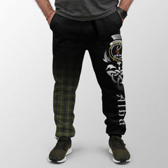 Clan Davidson Tulloch Dress Tartan Crest Jogger Sweatpants Alba Celtic Style PS56 Clan Davidson Tartan Today