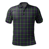 Clan Davidson Double Tartan Polo Shirt CQ78 Davidson Double Tartan Tartan Polo
