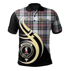 Clan Dennistoun Tartan Polo Shirt - Believe In Me Style JO42 Dennistoun Tartan Tartan Polo
