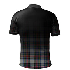 Clan Dennistoun Tartan Polo Shirt - Alba Celtic Style OS52 Dennistoun Tartan Tartan Polo