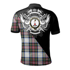 Clan Dennistoun Clan - Military Polo Shirt VZ66 Dennistoun Tartan Tartan Polo