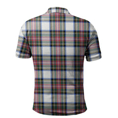 Clan Dennistoun Tartan Polo Shirt RN50 Dennistoun Tartan Tartan Polo