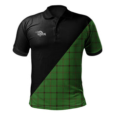 Clan Don Clan - Military Polo Shirt FG80 Don Tartan Tartan Polo