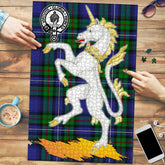 Clan Donnachaidh Tartan Crest Unicorn Scotland Jigsaw Puzzles Gift For Family QH33 Clan Don Tartan Today