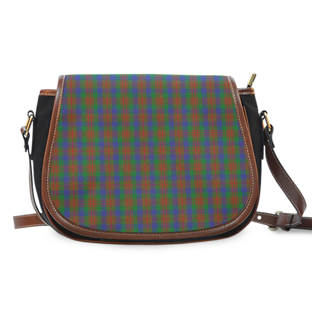 Clan Dorward Dogwood Tartan Saddle Handbags OT24 Clan Wood Tartan Today