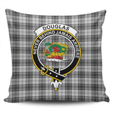 Clan Douglas Grey Modern Tartan Crest Pillow Cover XQ60 Clan Douglas Tartan Today