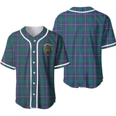 Clan Douglas Tartan Unisex Baseball Jersey UX64ZQ79 Clan Douglas Tartan Today