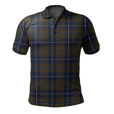 Clan Douglas Brown Tartan Polo Shirt