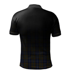 Clan Douglas Brown Tartan Polo Shirt - Alba Celtic Style LK77 Douglas Brown Tartan Tartan Polo