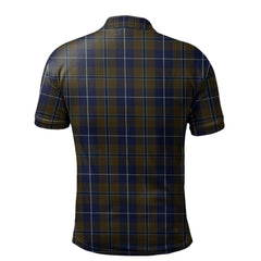 Clan Douglas Brown Tartan Polo Shirt RN78 Douglas Brown Tartan Tartan Polo