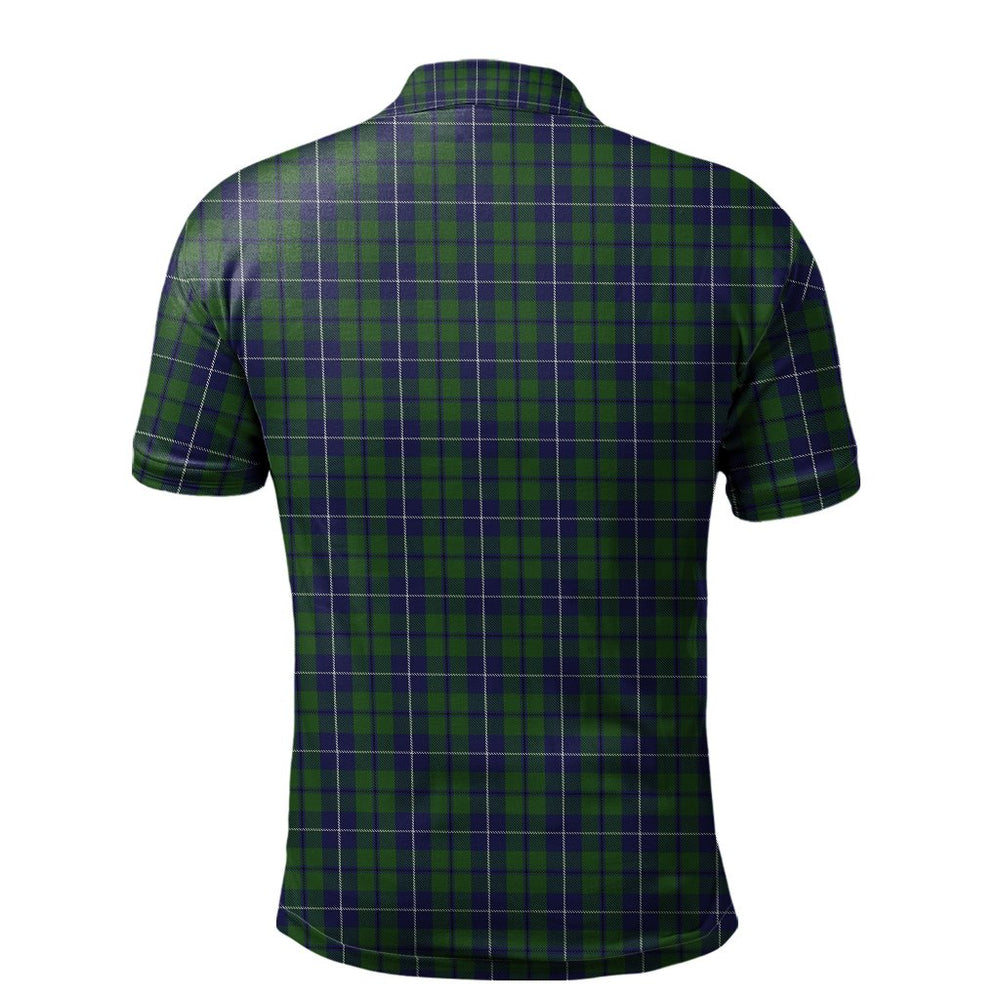 Clan Douglas Green Tartan Polo Shirt NG54 Douglas Green Tartan Tartan Polo
