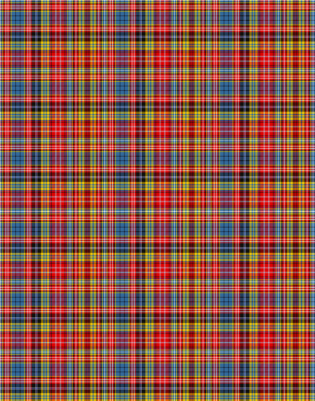 Drummond of Strathallan tartan swatch