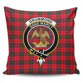 Clan Drummond Modern Tartan Crest Pillow Cover ZX16 Clan Drummond Tartan Today
