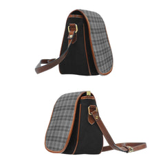 Clan Drummond Grey Tartan Saddle Handbags QS23 Clan Drummond Tartan Today