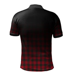 Clan Drummond Modern Tartan Polo Shirt - Alba Celtic Style GB54 Drummond Modern Tartan Tartan Polo