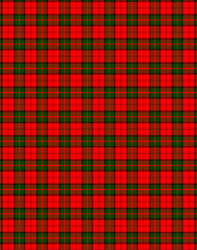Dunbar tartan swatch