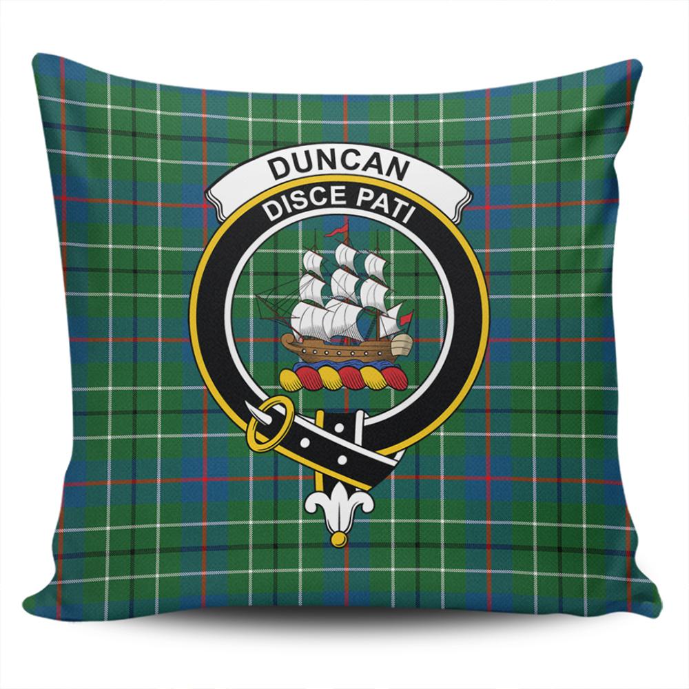 Clan Duncan Ancient Tartan Crest Pillow Cover XD39 Clan Duncan Tartan Today