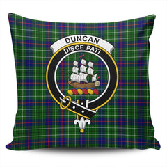 Clan Duncan Modern Tartan Crest Pillow Cover DM83 Clan Duncan Tartan Today