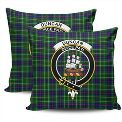 Clan Duncan Modern Tartan Crest Pillow Cover DM83 Clan Duncan Tartan Today