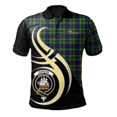 Clan Duncan Modern Tartan Polo Shirt - Believe In Me Style JY93 Duncan Modern Tartan Tartan Polo