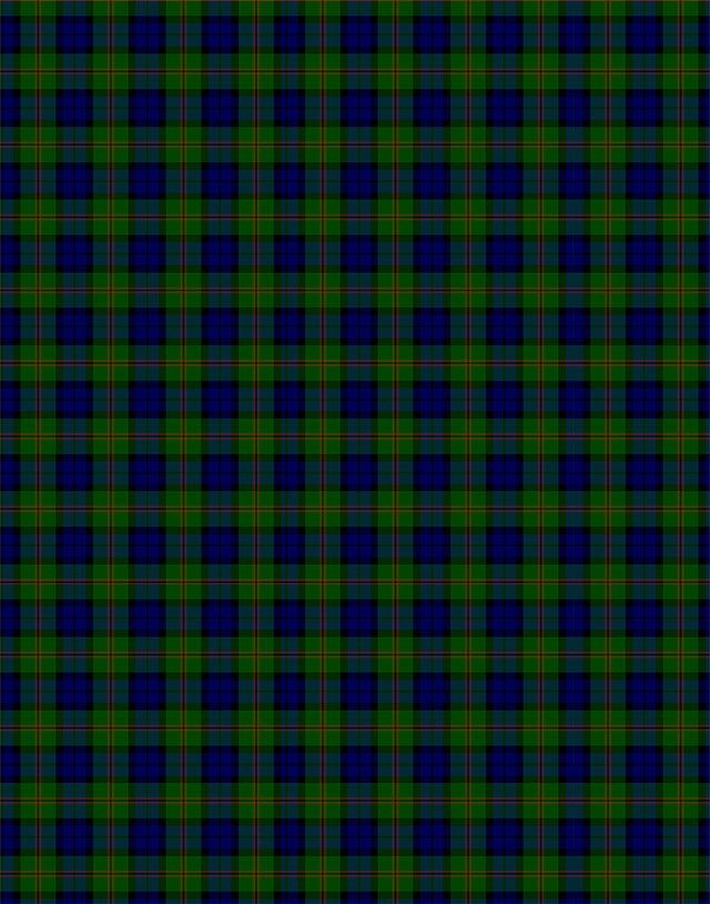 Dundas tartan swatch